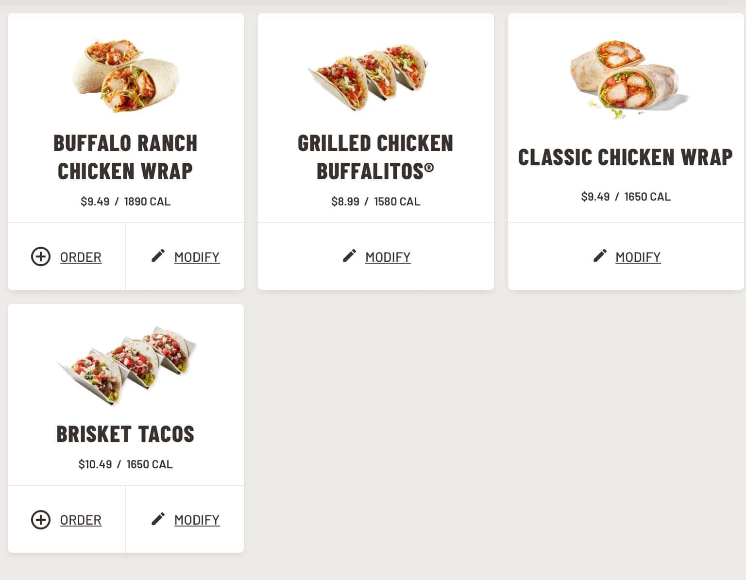 Buffalo Wild Wings Anchorage Wraps Menu