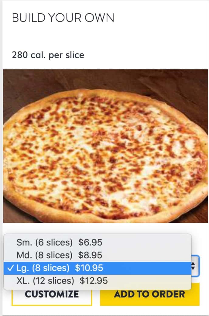 Marco's Pizza Menu With Prices