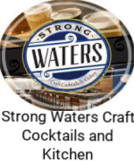 Strong Waters Craft Cocktails and Kitchen Menu With Prices