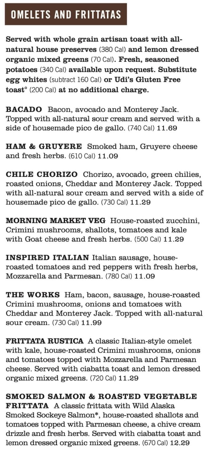 First Watch Menu With Prices (Updated: October 2023)