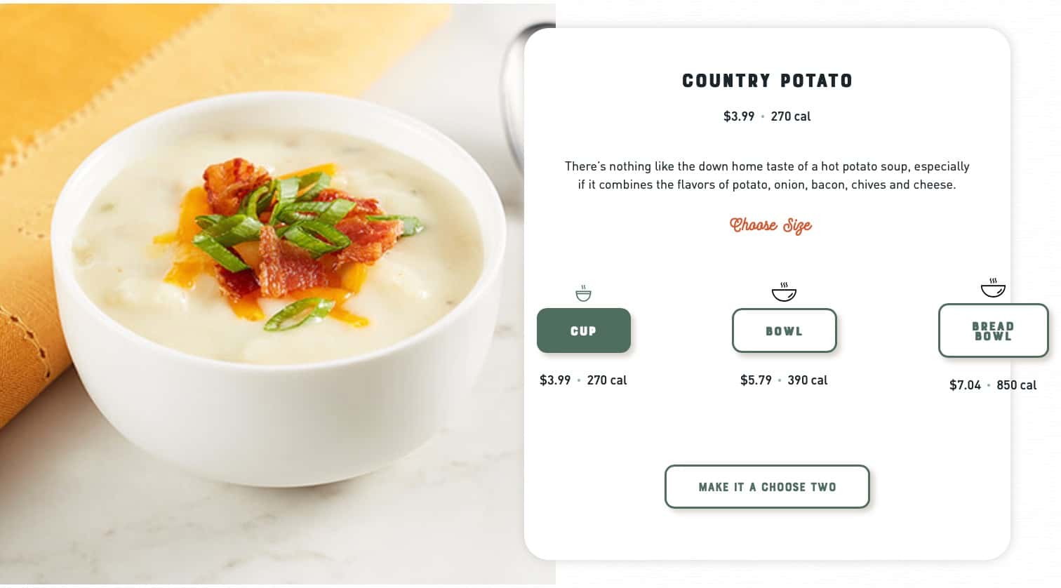 McAlister\'s Deli Soups Menu