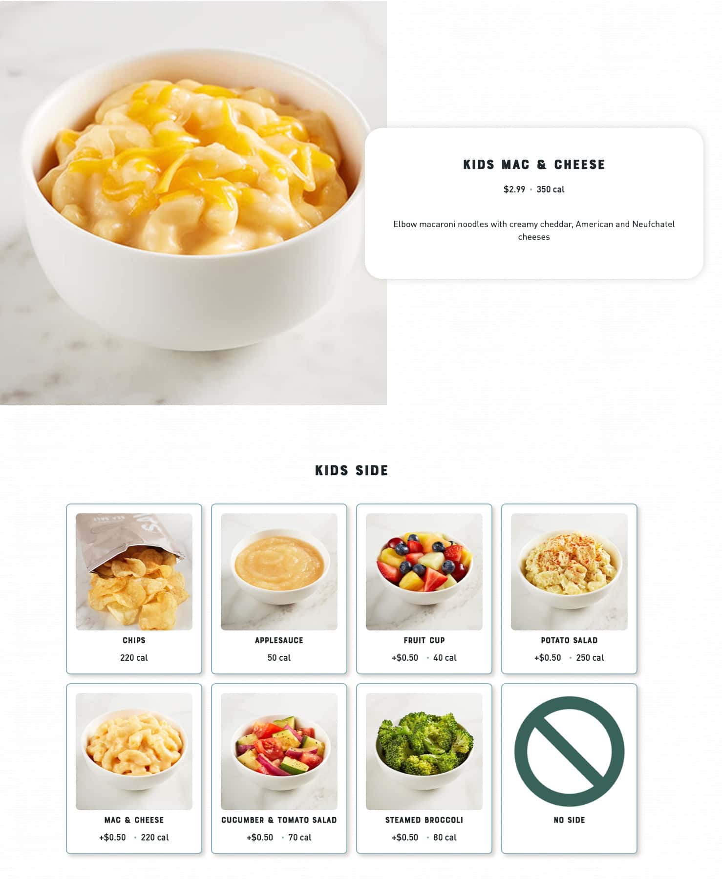 McAlister\'s Deli Kids Menu
