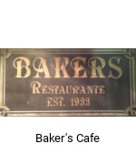 Baker's Cafe Menu With Prices