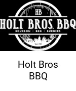 Holt Bros BBQ Menu With Prices