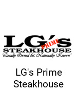 LG's Prime Steakhouse Menu With Prices