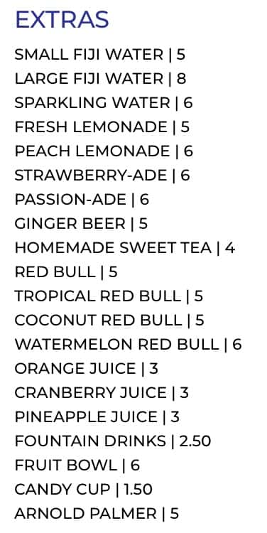 Nouvea Bar and Grill Jonesboro Drinks Menu