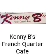 Kenny B's French Quarter Cafe Menu With Prices