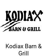 Kodiax Barn and Grill Menu With Prices