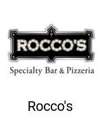 Rocco's Menu With Prices