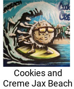 Cookies and Creme Jax Beach Menu With Prices