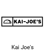 Kai Joe's Menu With Prices