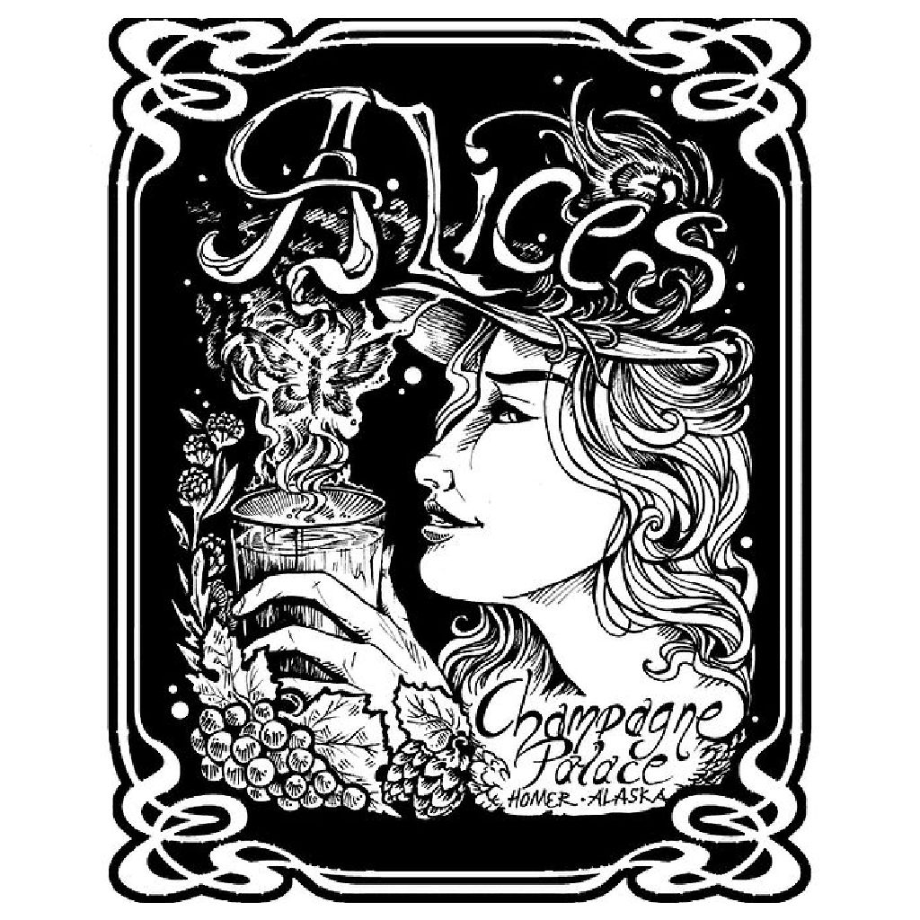 Alice’s Champagne Palace Homer, AK Menu