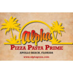 Alpha Pizza, Pasta, & Prime logo