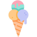 Kimi's Ice Cream and Sweets logo