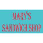 Mary's Sandwich Shop logo