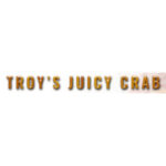 Troy's juicy crab logo