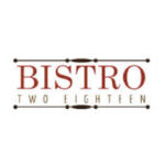 Bistro Two Eighteen logo