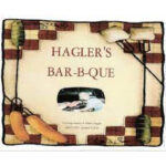Haglers BBQ logo